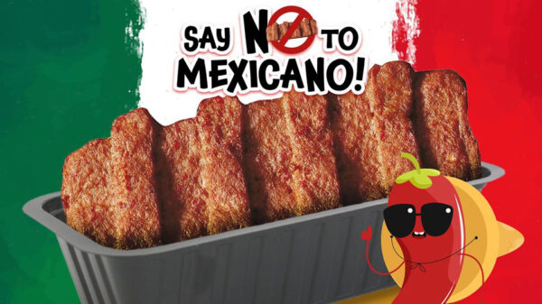 Carnavalsgroep 'De Klaplopers' voeren actie tegen de Mexicano en willen het een 'pikante schutting' noemen