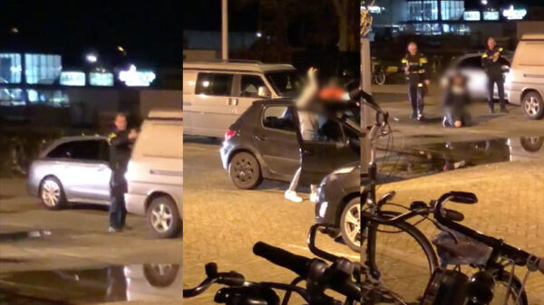 Politie arresteert met getrokken wapen een drietal dat met neppistool zwaait bij feest in Raalte