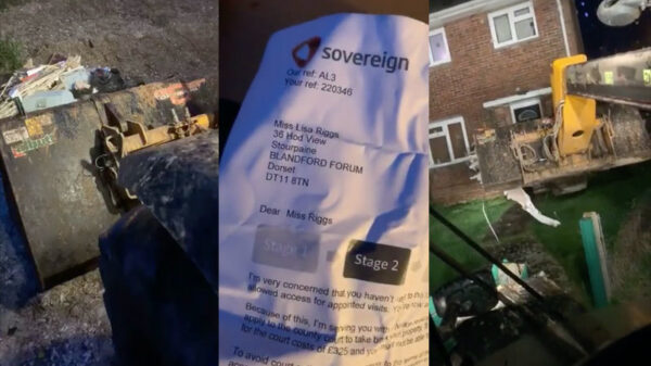 Luie afvaldumpers laten adres achter en krijgen de zooi teruggestort in hun voortuin