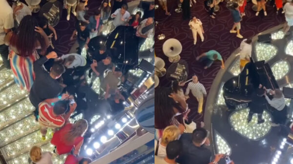 Crew van cruiseschip MSC Meraviglia gebruikt pepperspray tijdens vechtpartijen vanwege corona-paniek