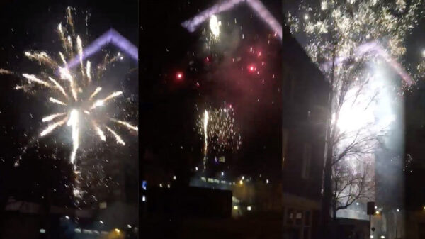 F-Side houdt voetballers van Real Madrid wakker met vuurwerk