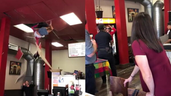 Als je drugsverslaafde bovenbuurvrouw binnenvalt zonder kloppen