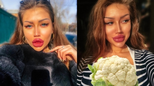 Russisch model Ekaterina Galichenko beweert puur natuur te zijn