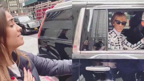 Céline Dion is even he-le-maal klaar met het kattengejank van een fan