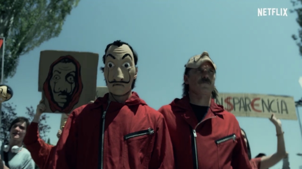 Netflix gooit trailer van het vierde seizoen van La Casa de Papel online