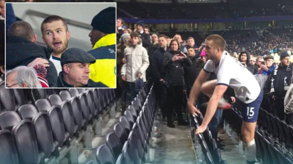 Tottenham-speler Eric Dier valt fan aan omdat die zijn broer zou hebben lastiggevallen