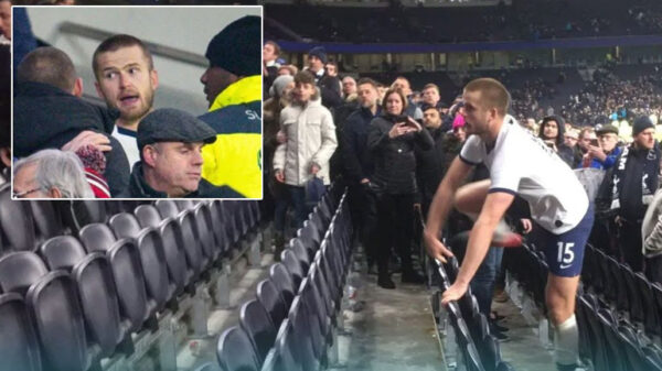 Tottenham-speler Eric Dier valt fan aan omdat die zijn broer zou hebben lastiggevallen