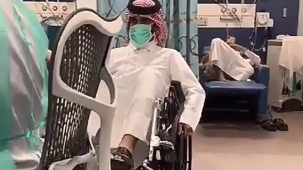Saoedi's stunten ook als ze in een rolstoel zitten