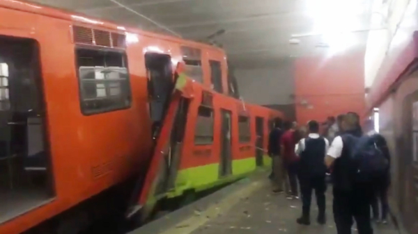 Horror-ongeluk in de metro van Mexico: tientallen gewonden en tenminste één dode