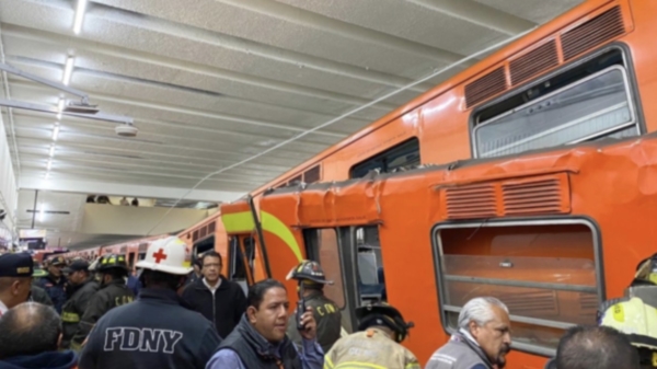 Horror-ongeluk in de metro van Mexico: tientallen gewonden en tenminste één dode