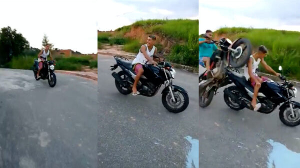 Je eerste officiële stoppie is eindelijk gelukt maar helaas heb je vrienden