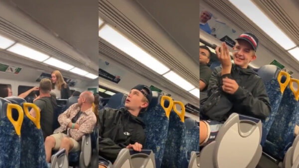 13-jarige Aussies zijn compleet van de wereld en worden uit de trein gegooid