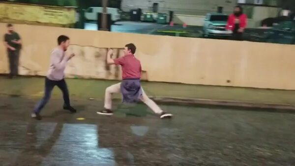 Studentenballetje gaat op de vuist met Aziaat maar eindigt knock-out