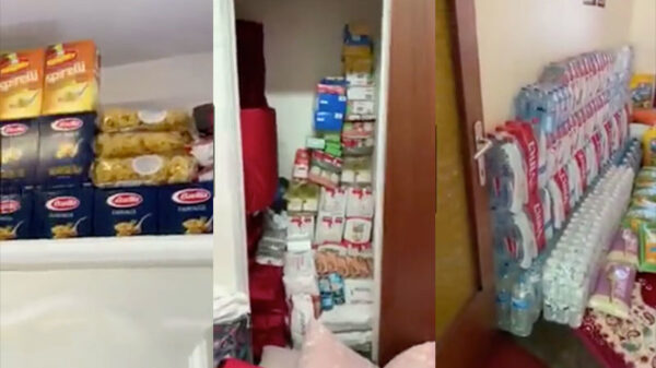 Deze mensen hebben duidelijk GEEN boodschap aan de niet hamsteren-oproep