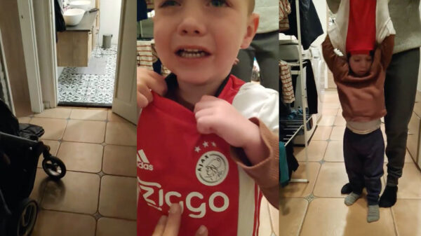 Als je moeder het flikt om 's avonds het verkeerde shirt aan te trekken