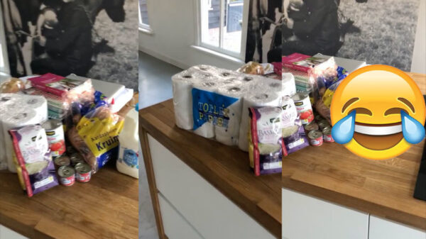 Mensen krijgen spontaan gratis boodschappen van wildvreemden in de supermarkt