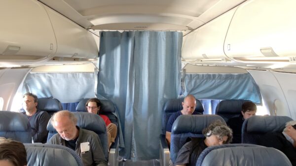 De beter bedeelden vliegen lekker first class uit angst voor het coronavirus