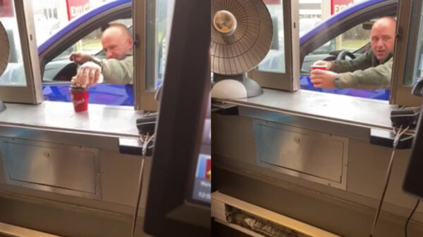 Een gemiddelde drivethru anno 2020