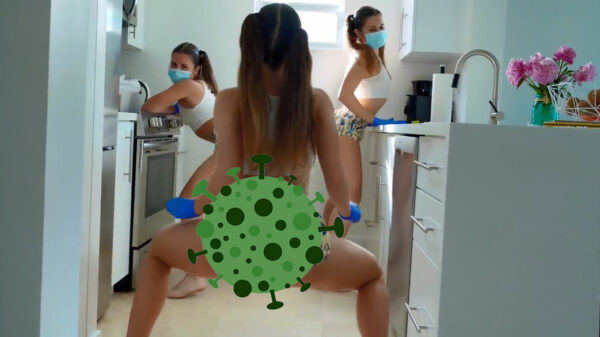 Nastya Nass probeert alle thuisblijvers te vermaken met de 'Quarantine Twerk Challenge'