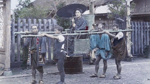 Een verzameling zeldzame 130 jaar oude foto's van Japan
