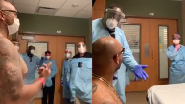 Enorme complotdenker weigert zich te laten testen want "het coronavirus bestaat niet"