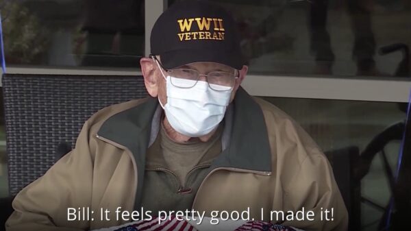 Winning: WO II-veteraan van 104 wint ook de strijd met het coronavirus