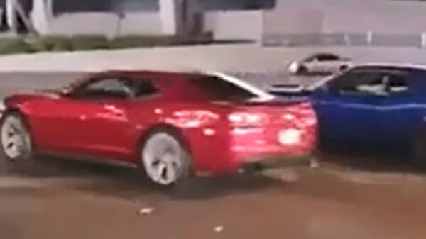 Deze straatrace is van zeer korte duur