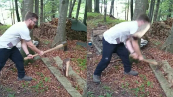 Nee, het dragen van een baard maakt je nog geen houthakker