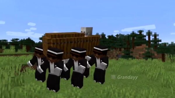 Ook in Minecraft vind je creatievelingen met humor