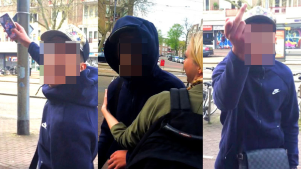 Amsterdammer scheldt hand in hand lopende homo's uit omdat ze homo zijn