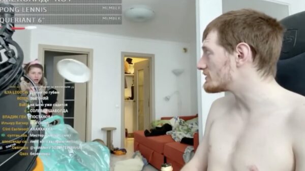 Quarantaine blijkt voor dit Russische stelletje een behoorlijke uitdaging te zijn