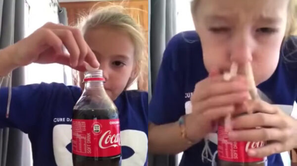 De Mentos-en-cola-challenge blijft nog steeds mensen verrassen
