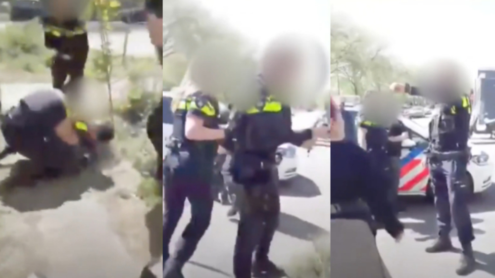 Vader filmt vechtpartij tussen zijn zoon en een agent tijdens politiecontrole