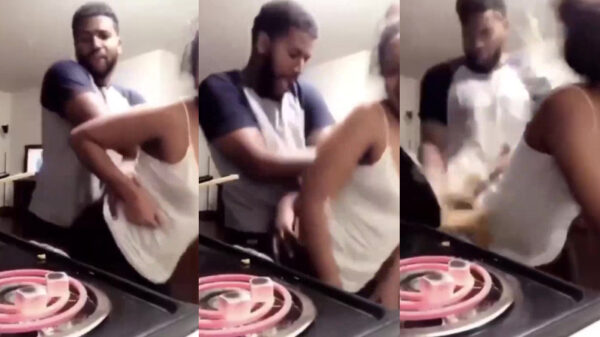 Naast het fornuis is niet de beste plek voor een spannend dansje met je vriendin