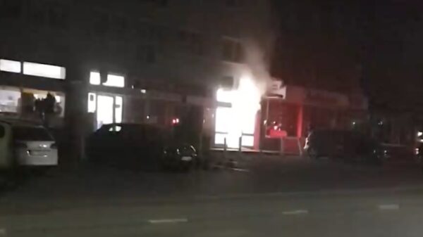 Nederlandse plofkrakers gefilmd die geldautomaat in Duitsland opblazen