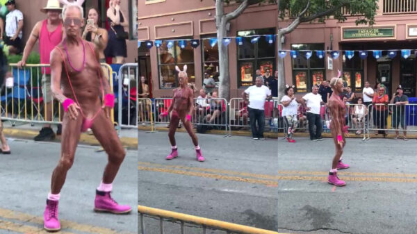 Arifs act tijdens de alternatieve gayparade was een doorslaand succes