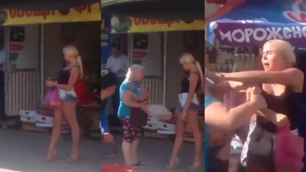 Russische oma gaat onverwachts keihard in de aanval