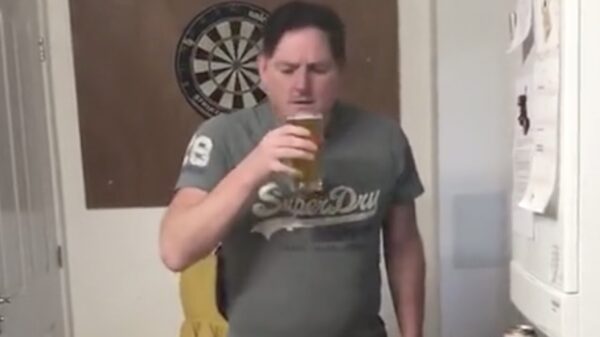 Papa doet de three pint challenge