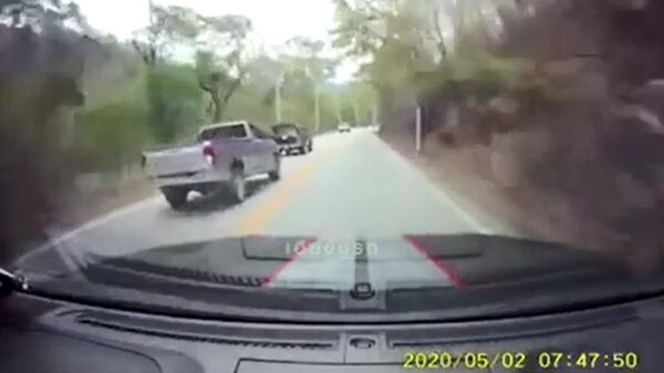 Automobilisten negeren doorgetrokken streep en beuken elkaar het ravijn in