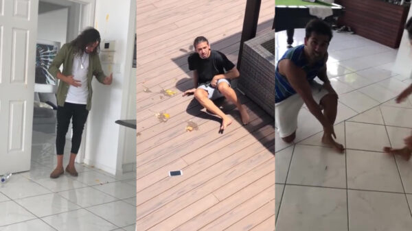 Trollende huisgenoot krijgt een pijnlijk bezoekje van de karmapolitie