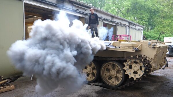 Na 29 jaar een eerste proefritje maken met een type 69-II uit Irak