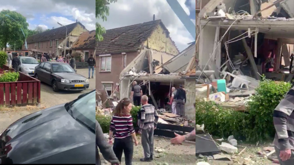 Bizar: twee verdiepingen van woonhuis in Nijmegen compleet weggeslagen