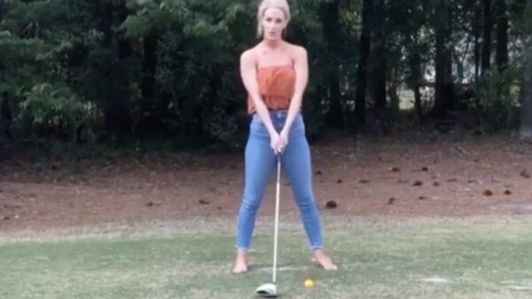 De eerste keer golfen is voor iedereen een klein beetje wennen