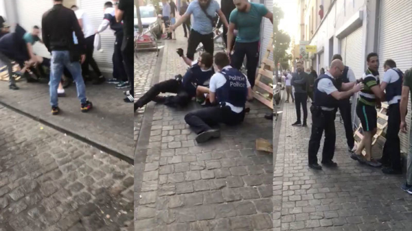 Brusselse politie aangevallen als ze dader van steekincident willen aanhouden