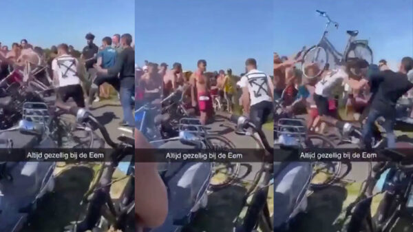 Ook massale vechtpartij bij drukte langs de Eem in Amersfoort