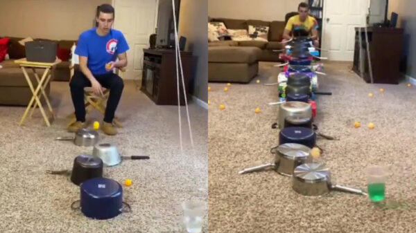 Als de verveling tijdens de quarantaine toeslaat ga je rare dingen doen