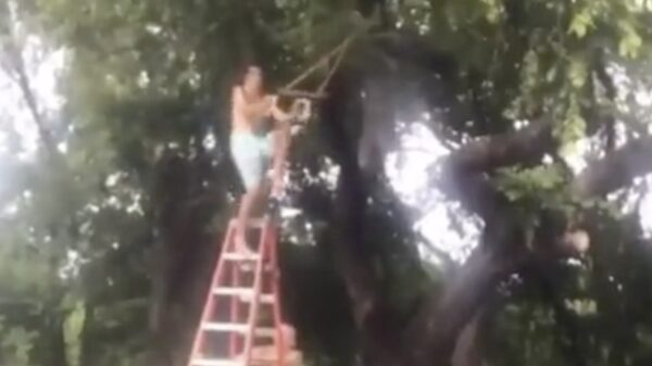 Protip: slinger nooit boven een betonnen rand