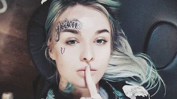 Liefhebbers van gezichtstatoeages komen vandaag eens aan hun trekken