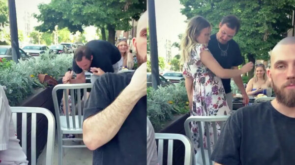 Note to self: ga 1 juno niet te enthousiast op het terras zitten