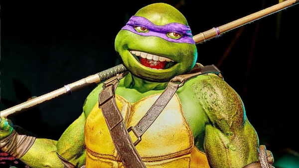 Toekomstige Donatello moet nog wat oefenen